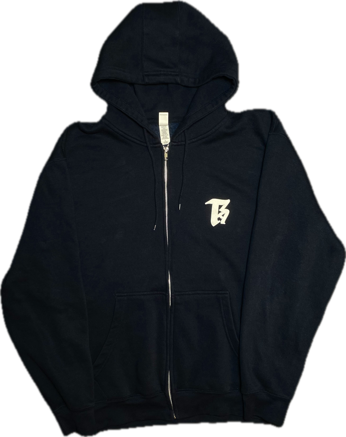 TREASURES "TRSRS" NAVY ZIP UP HypeTreasures