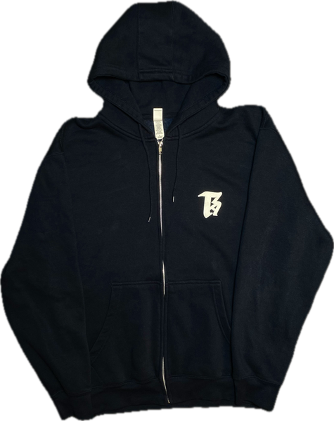 TREASURES "TRSRS" NAVY ZIP UP HypeTreasures