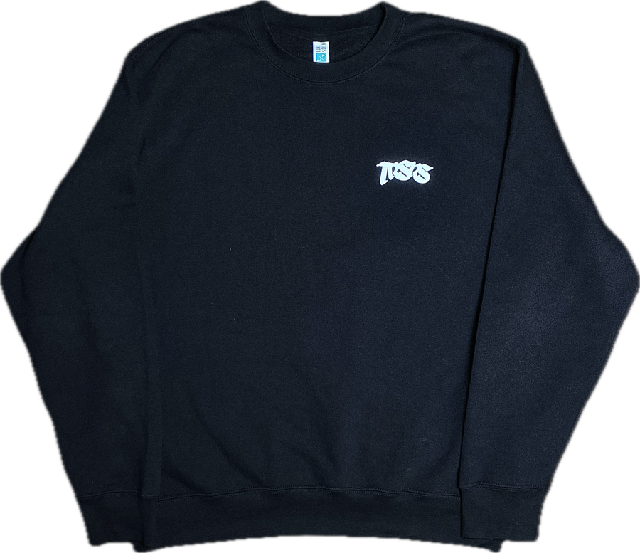 TREASURES LOGO CREWNECK BLACK HypeTreasures