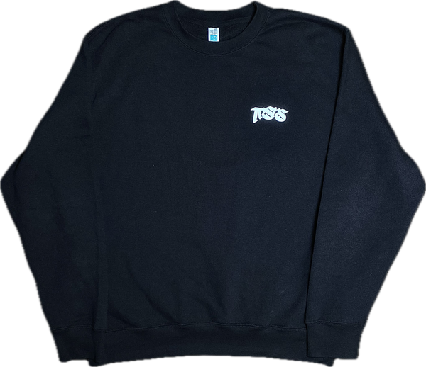 TREASURES LOGO CREWNECK BLACK HypeTreasures