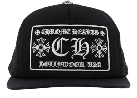 Chrome Hearts CH Hollywood Trucker Hat HypeTreasures