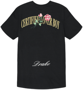 Nike x Drake Certified Lover Boy Rose T-Shirt Black HypeTreasures