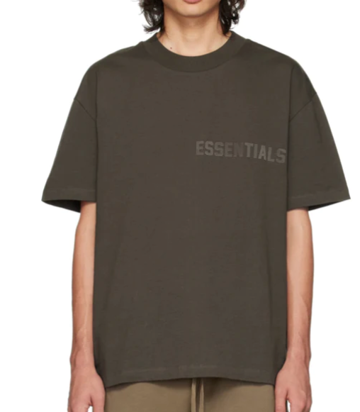 Fear of God Essentials T-shirt Off Black HypeTreasures