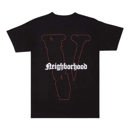 Vlone x Neighborhood Skull Short-Sleeve T-Shirt Black/Red ...