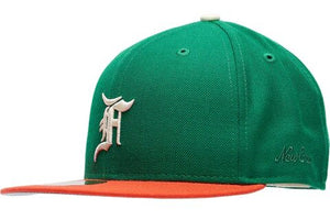 FEAR OF GOD ESSENTIALS New Era Fitted Cap Green Orange HypeTreasures