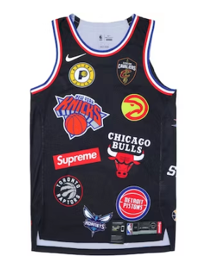 Supreme Nike NBA Jersey Black