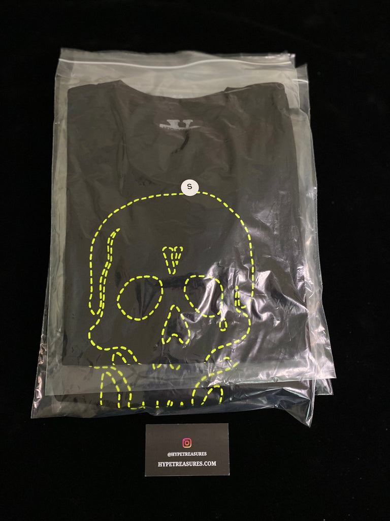 Vlone x Neighborhood Skull Short-Sleeve T-Shirt Black/Green